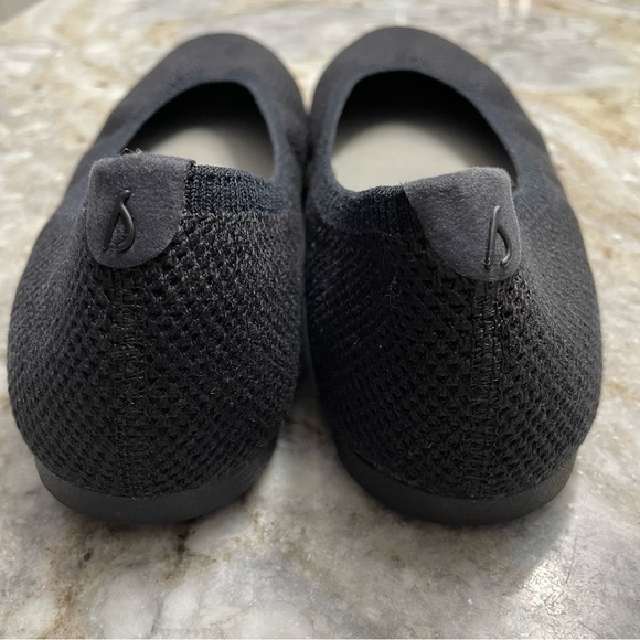 Allbirds Tree Breezers Flats Size 9.5 Black Ballet Flats Lightweight - Picture 8 of 10